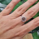 Bague Arbre de Vie en Acier Inoxydable avec Strass